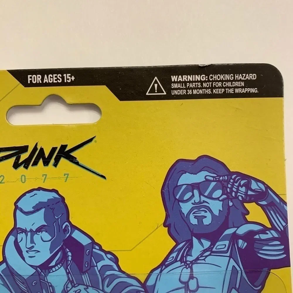 NWT Cyberpunk 2077 Monos Action Figures Yellow